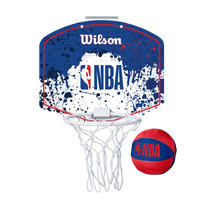 Wilson NBA Team Mini Basketball Hoop - Blue/Red Blue Red One Size Accessories Wilson