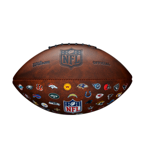 Wilson NFL 32 Team Logo American Football - Brown Accessories Wilson