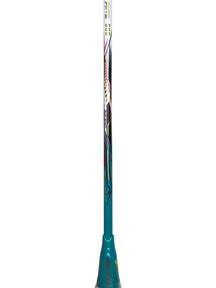 Hundred Battle 600 4U Badminton Racket - White/Verdigris/Gold