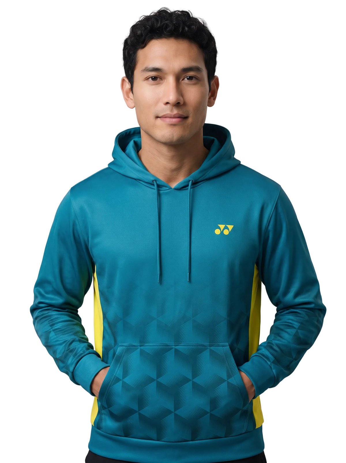 Yonex YHD7 Unisex Hoodie - Teal Clothing Yonex