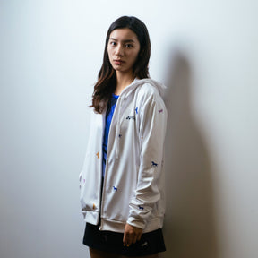 Pre-Order Yonex Night Rider – Unisex Zip Hoodie (Ink Blue) Yonex CNY2026 Zip Hood Sweat A Unisex Clothing Yonex