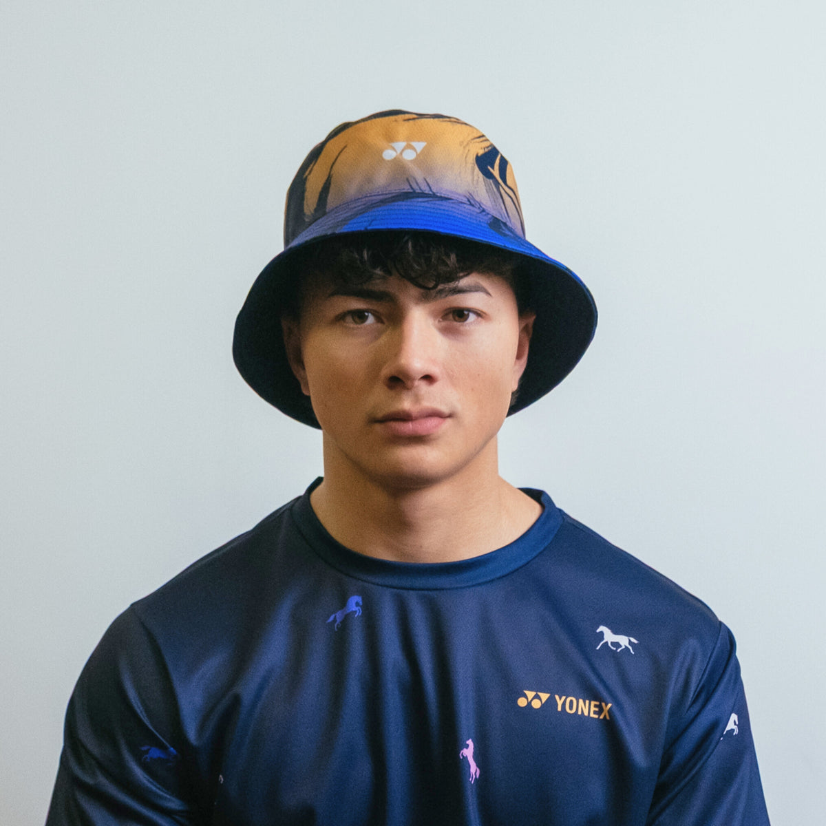 Pre-Order Yonex Legend’s Crown – Reversible Bucket Hat (Ink Blue | Celestial Purple / Pale Gold) Yonex CNY2026 Reversible Bucket Hat A Unisex Clothing Yonex