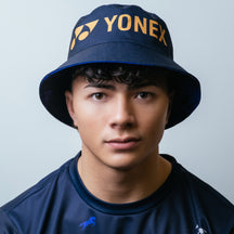 Pre-Order Yonex Legend’s Crown – Reversible Bucket Hat (Ink Blue | Celestial Purple / Pale Gold) Yonex CNY2026 Reversible Bucket Hat A Unisex Celestial Purple Pale Gold Ink Blue Clothing Yonex