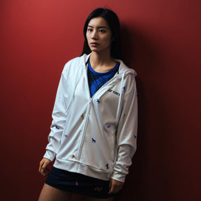 Pre-Order Yonex Night Rider – Unisex Zip Hoodie (Ink Blue) Yonex CNY2026 Zip Hood Sweat A Unisex Clothing Yonex