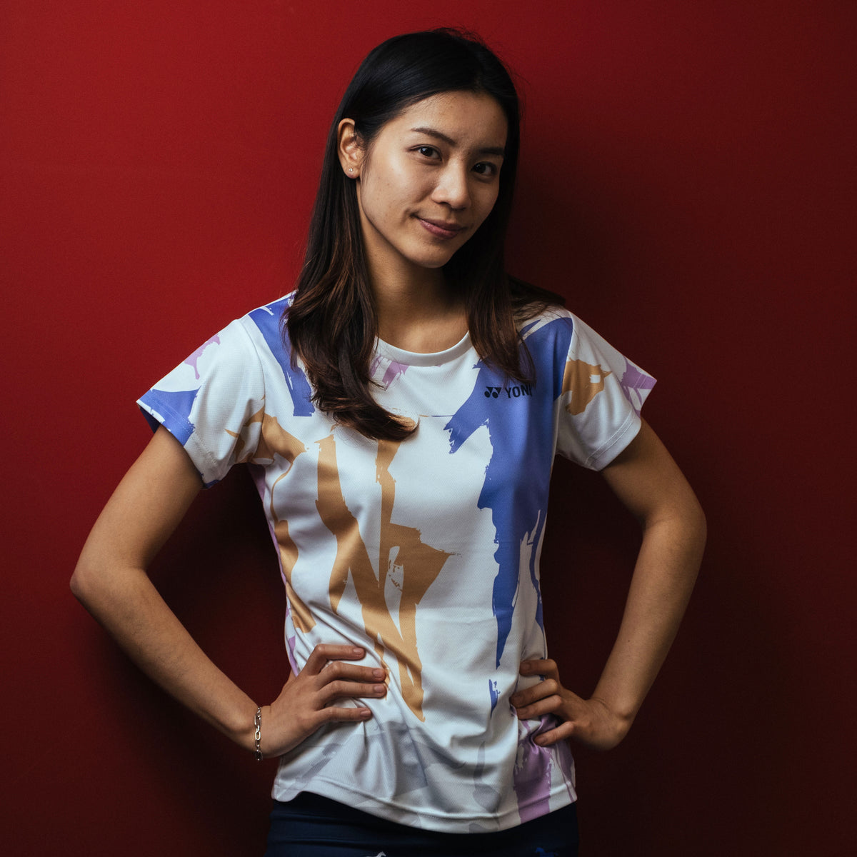 Pre-Order Yonex Shadow Charge Celestial Momentum – Women’s Performance Shirt (White) Yonex CNY2026 TT D Women White Clothing Yonex