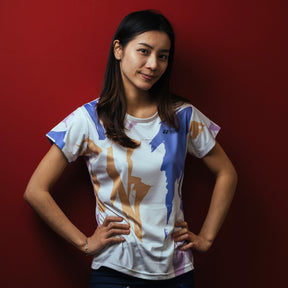 Pre-Order Yonex Shadow Charge Celestial Momentum – Women’s Performance Shirt (White) Yonex CNY2026 TT D Women White Clothing Yonex