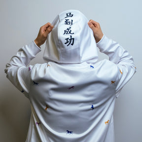 Pre-Order Yonex Night Rider – Unisex Zip Hoodie (Ink Blue) Yonex CNY2026 Zip Hood Sweat A Unisex Clothing Yonex