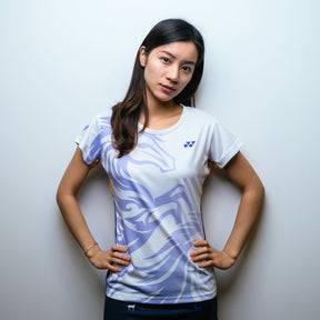 Pre-Order Yonex Graceful Gallop – Women’s Performance Shirt (White) Yonex CNY2026 Game Top A Women White Clothing Yonex