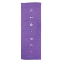 Yoga-Mad Cotton Yoga Rug – Chakra Pattern