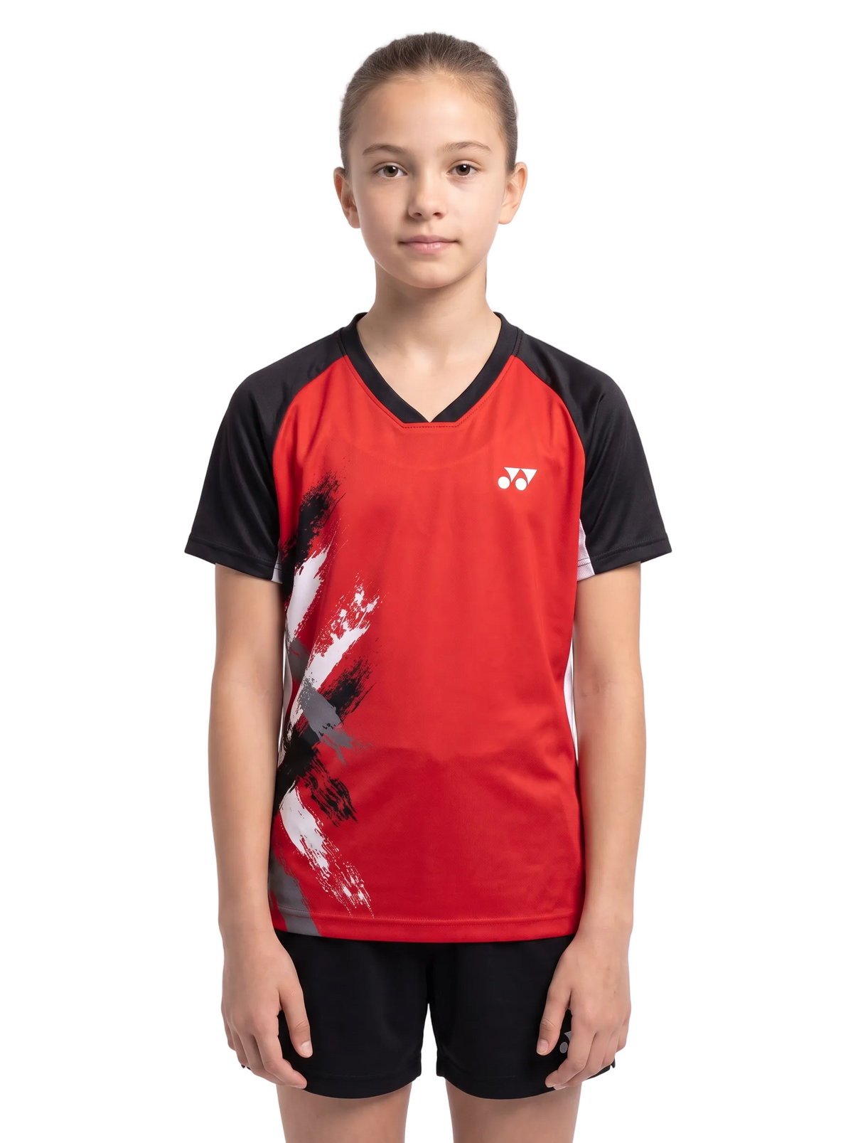 Yonex YTJ13 Junior T-Shirt - Red Clothing Yonex