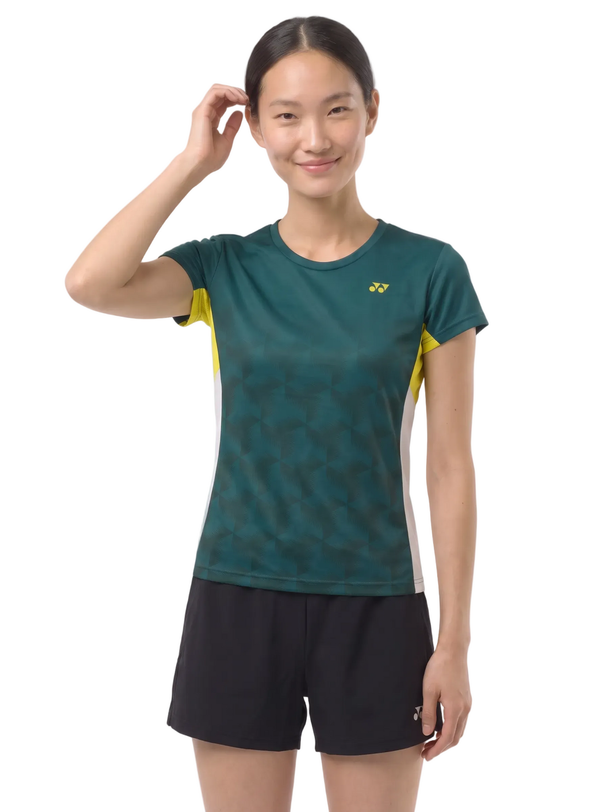Yonex YTL12 V2 Women T-Shirt - Dark Teal Clothing Yonex