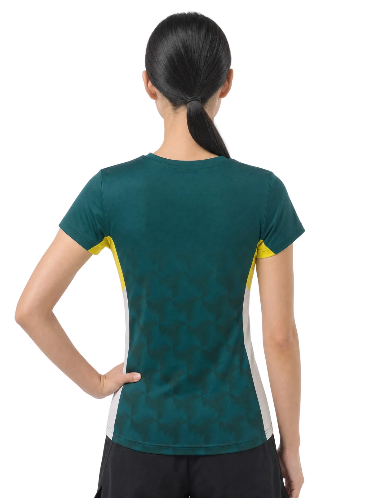 Yonex YTL12 V2 Women T-Shirt - Dark Teal Clothing Yonex