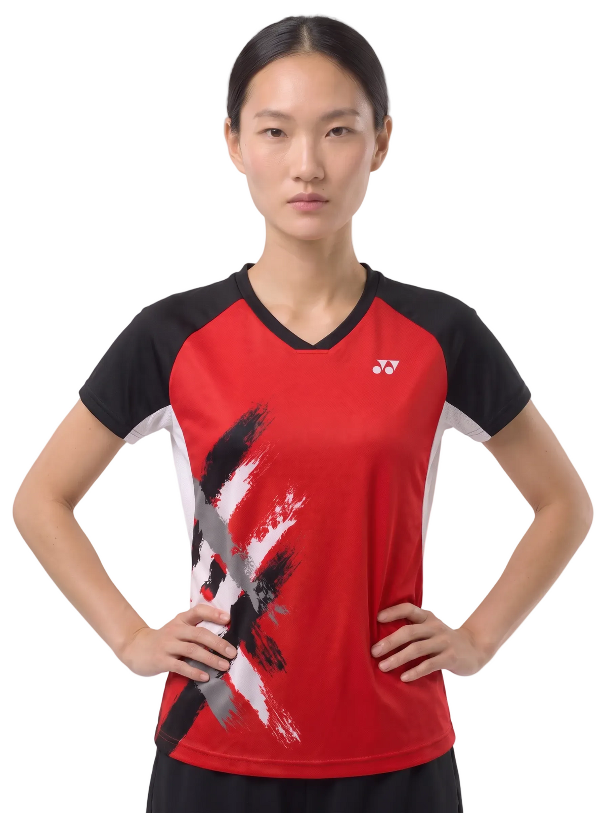 Yonex YTL13 V2 Women T-Shirt - Red Clothing Yonex