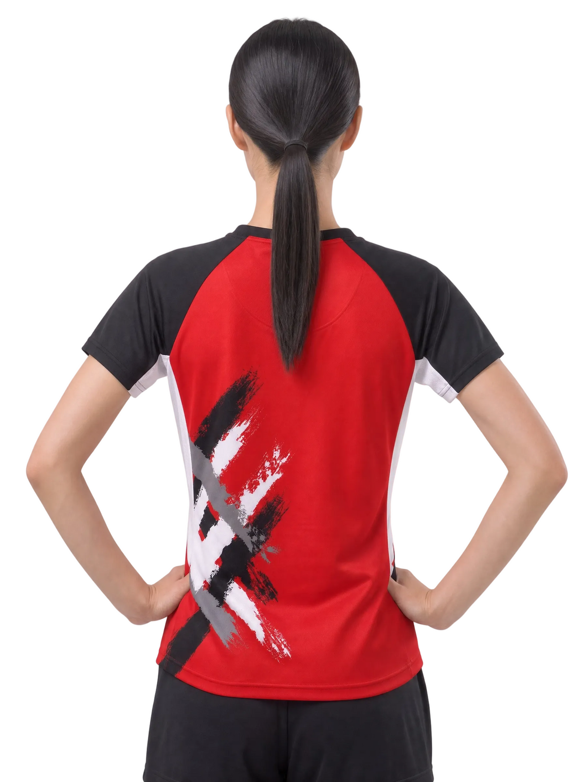 Yonex YTL13 V2 Women T-Shirt - Red Clothing Yonex
