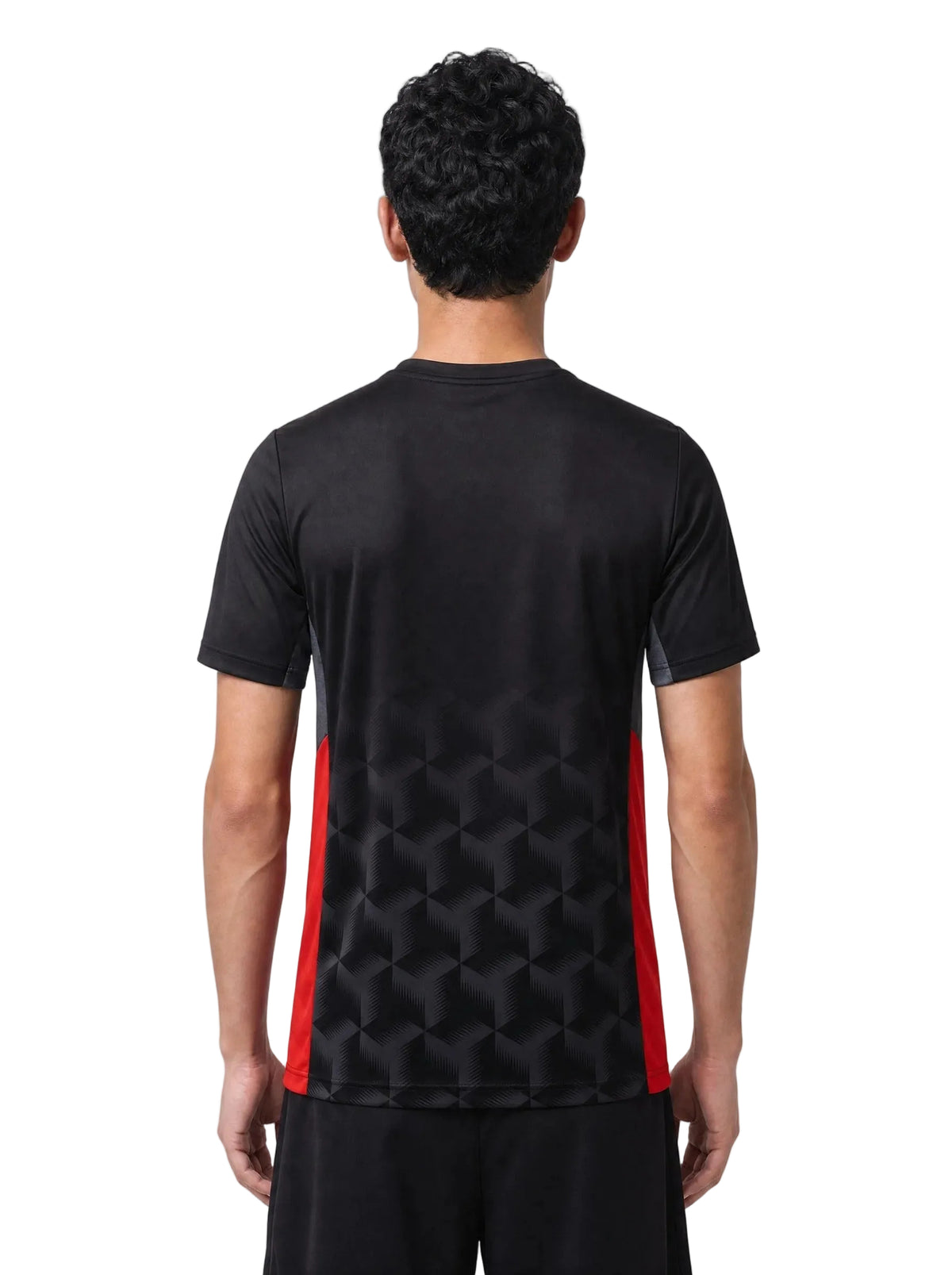 Yonex YTM12 V2 Men T-Shirt, Black, side view