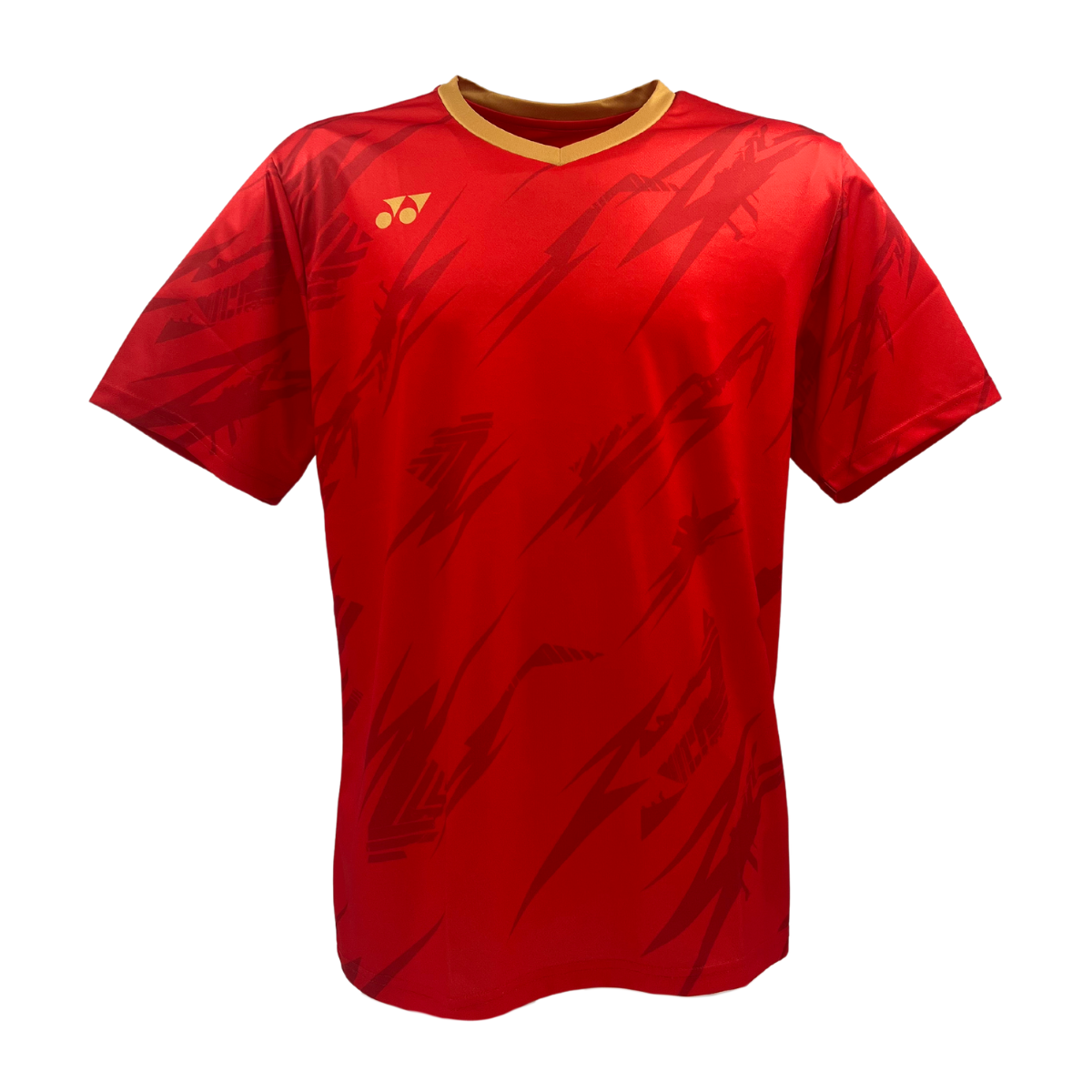 Yonex YTJ8 Junior T-Shirt Red/Gold