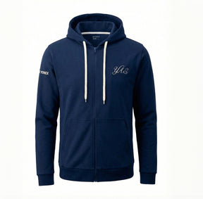 Yonex All England 1899 Unisex Zip Hoodie 26 - Oxford Blue