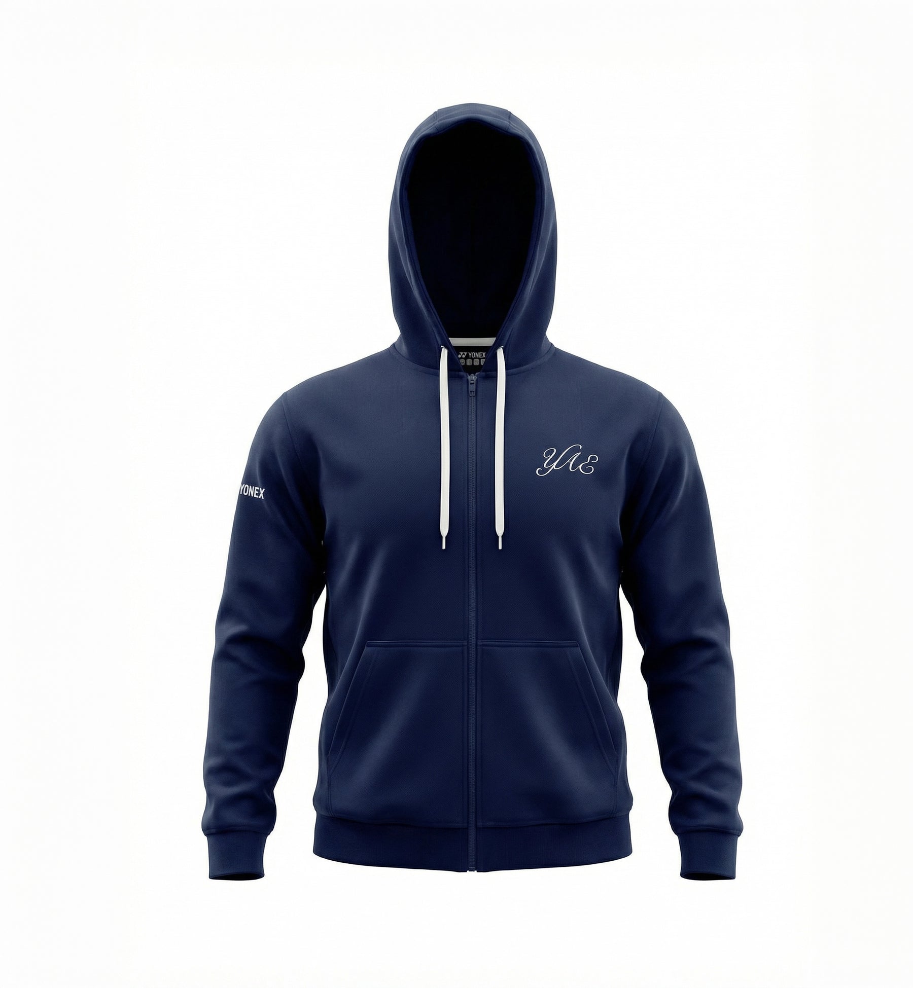 Yonex All England 1899 Unisex Zip Hoodie 26 - Oxford Blue