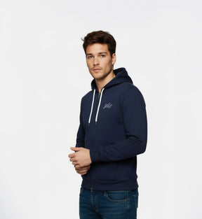 Yonex All England 1899 Unisex Zip Hoodie 26 - Oxford Blue