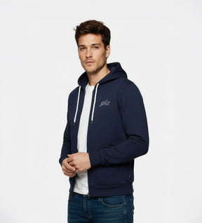 Yonex All England 1899 Unisex Zip Hoodie 26 - Oxford Blue