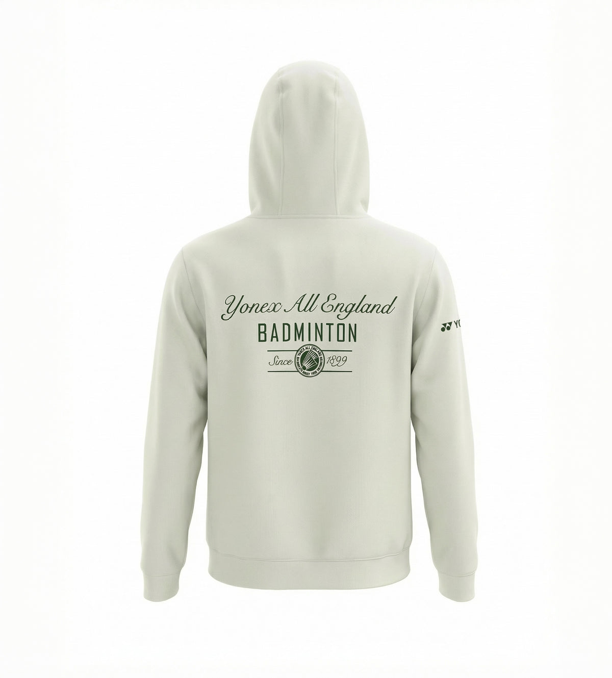 Yonex All England 1899 Unisex Zip Hoodie 26 - Cream
