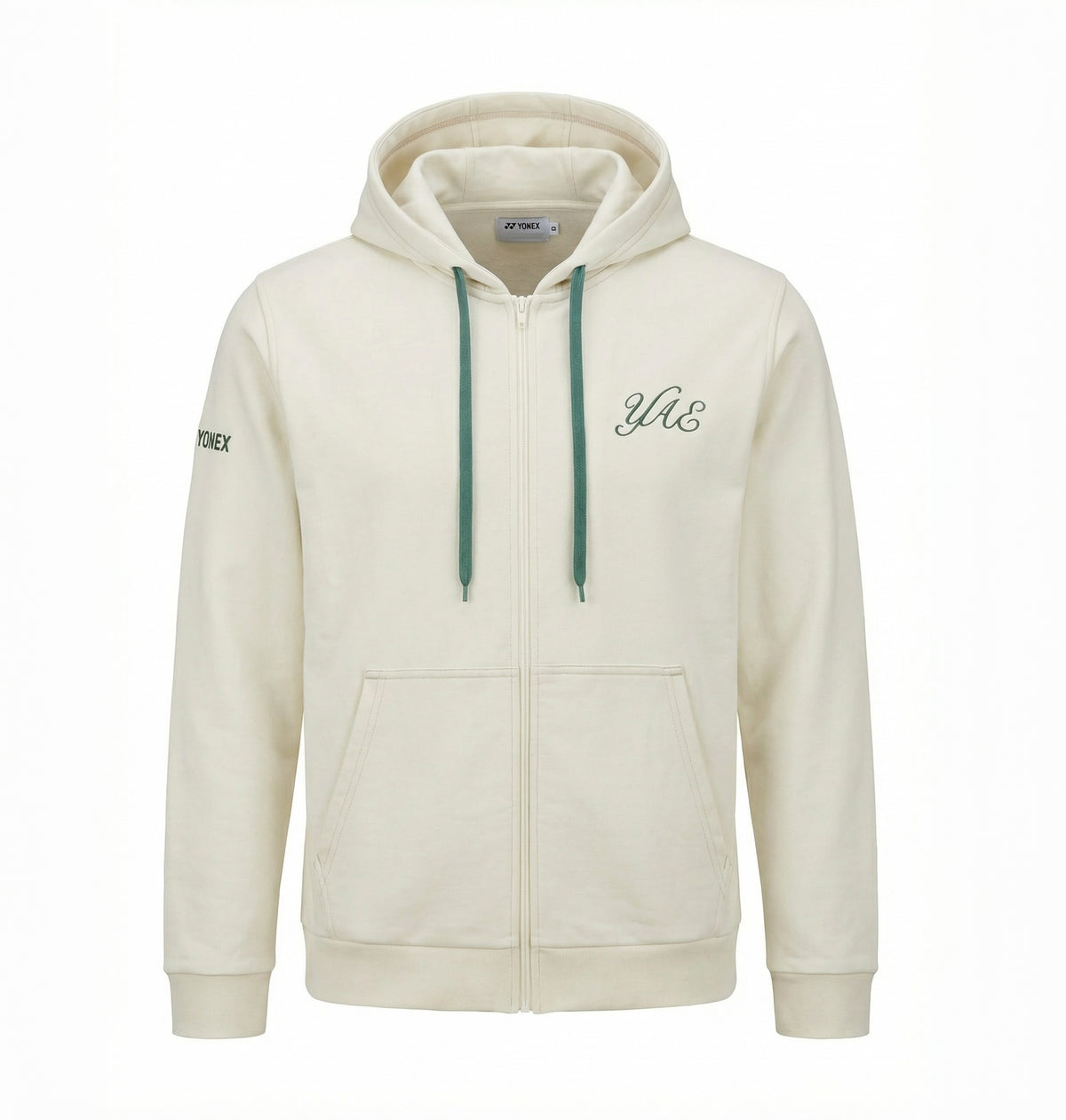 Yonex All England 1899 Unisex Zip Hoodie 26 - Cream