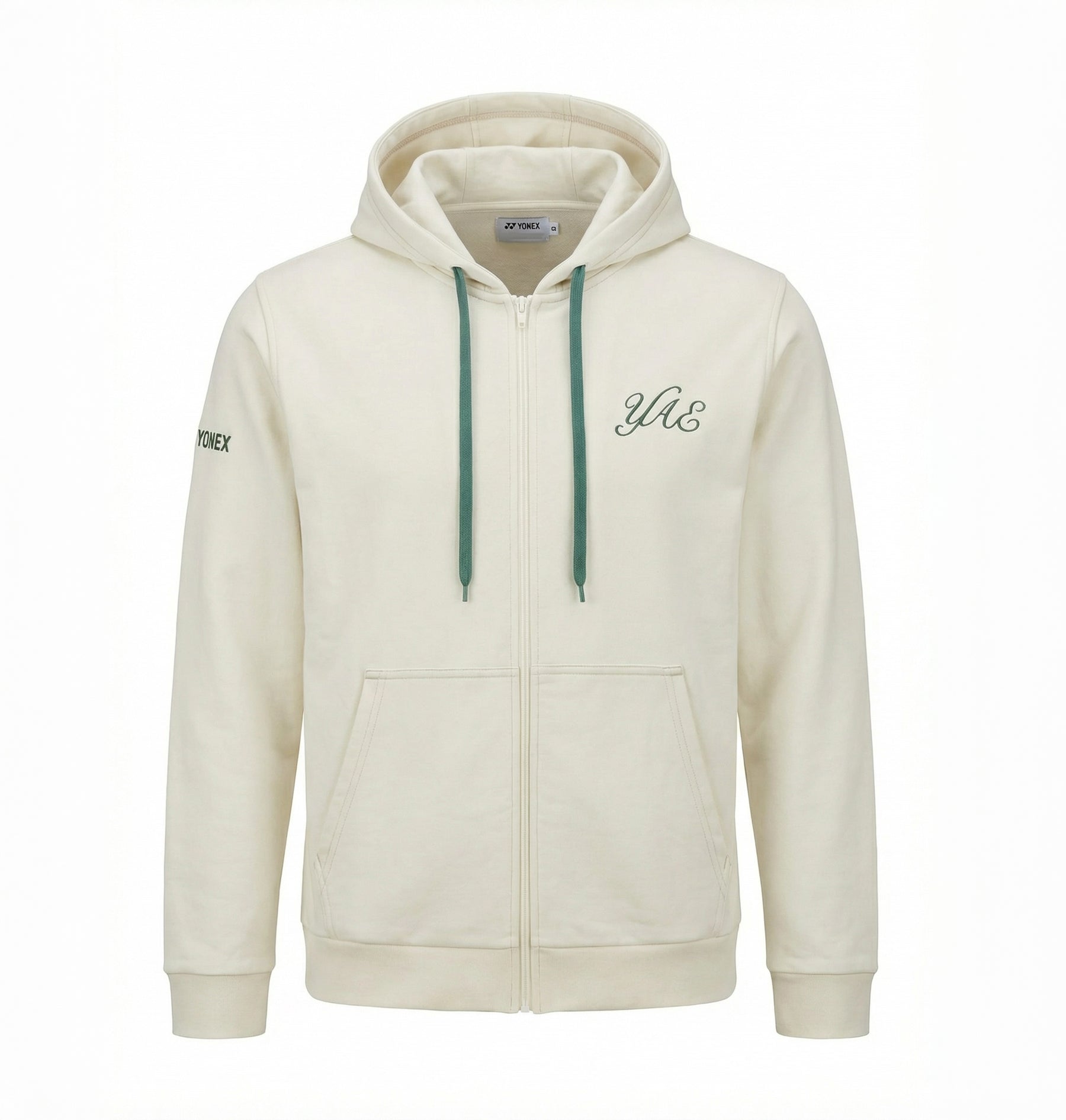 Yonex All England 1899 Unisex Zip Hoodie 26 - Cream