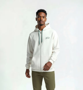 Yonex All England 1899 Unisex Zip Hoodie 26 - Cream
