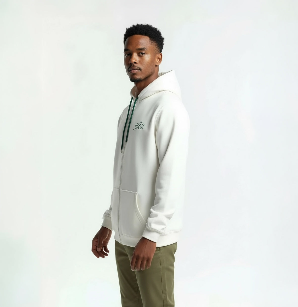 Yonex All England 1899 Unisex Zip Hoodie 26 - Cream