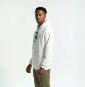 Yonex All England 1899 Unisex Zip Hoodie 26 - Cream