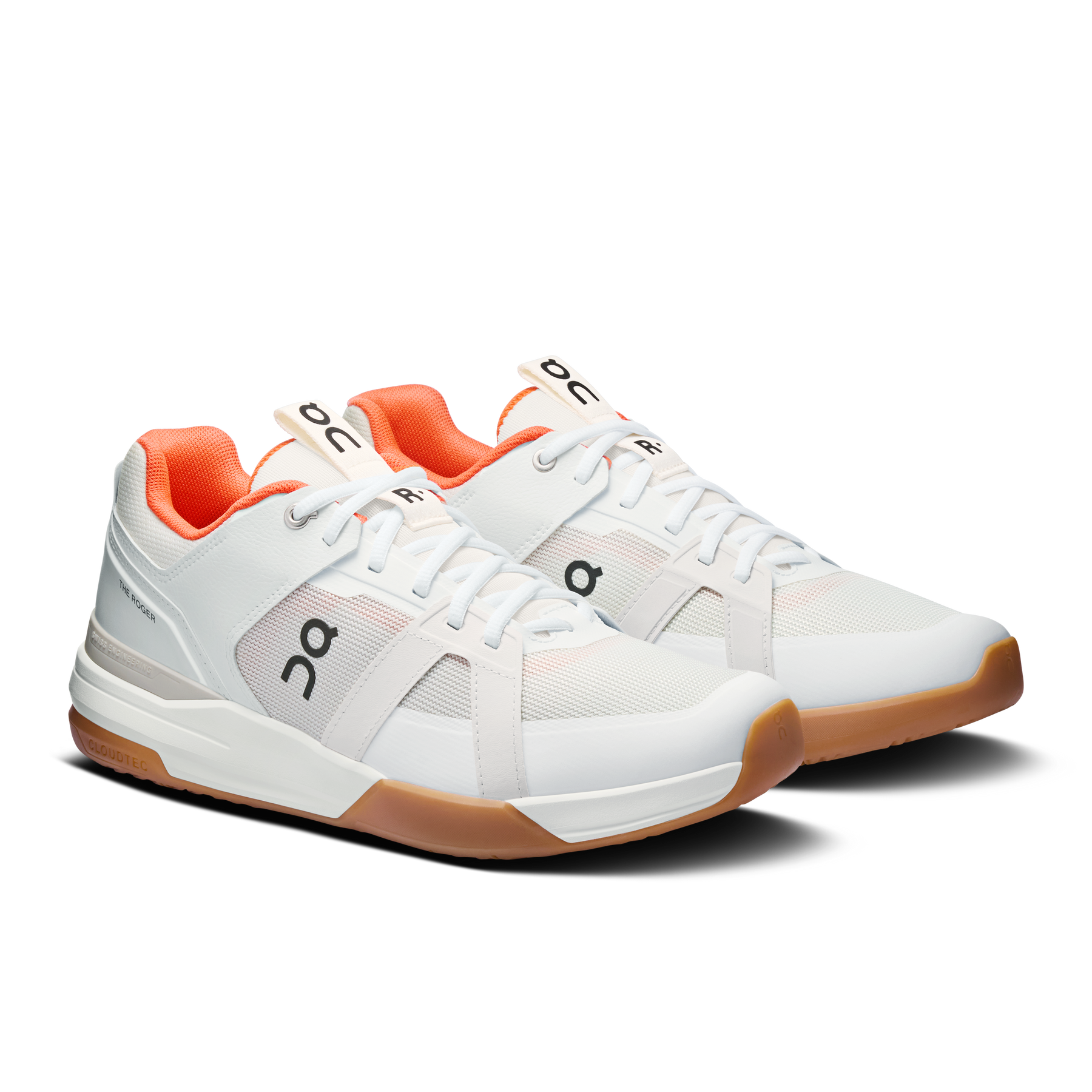 On Running The Roger Clubhouse Pro Tennis Shoe Men - White/Orange
