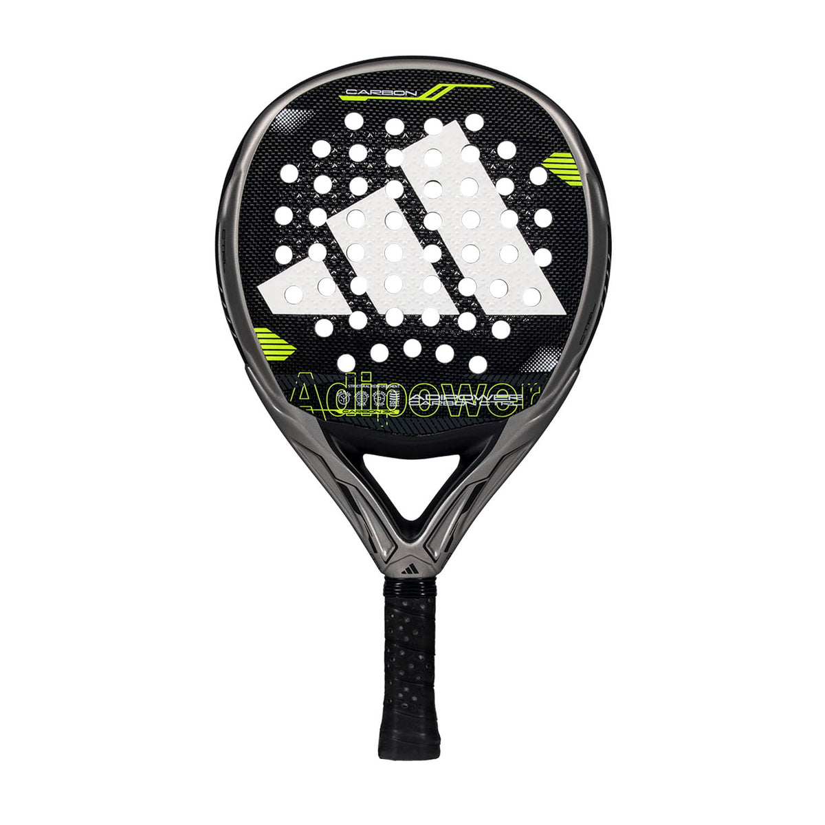 Adidas Adipower Carbon Ctrl 3.4 Padel Racket 2025 - Black/Yellow