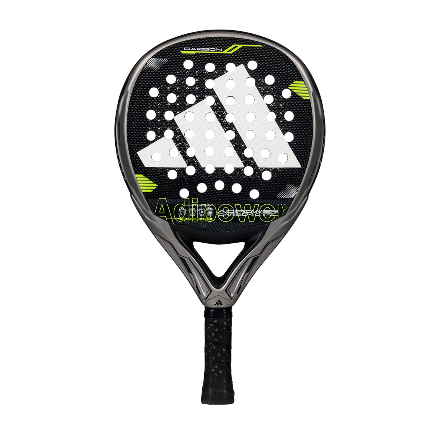 Adidas Adipower Carbon Ctrl 3.4 Padel Racket 2025 - Black/Yellow