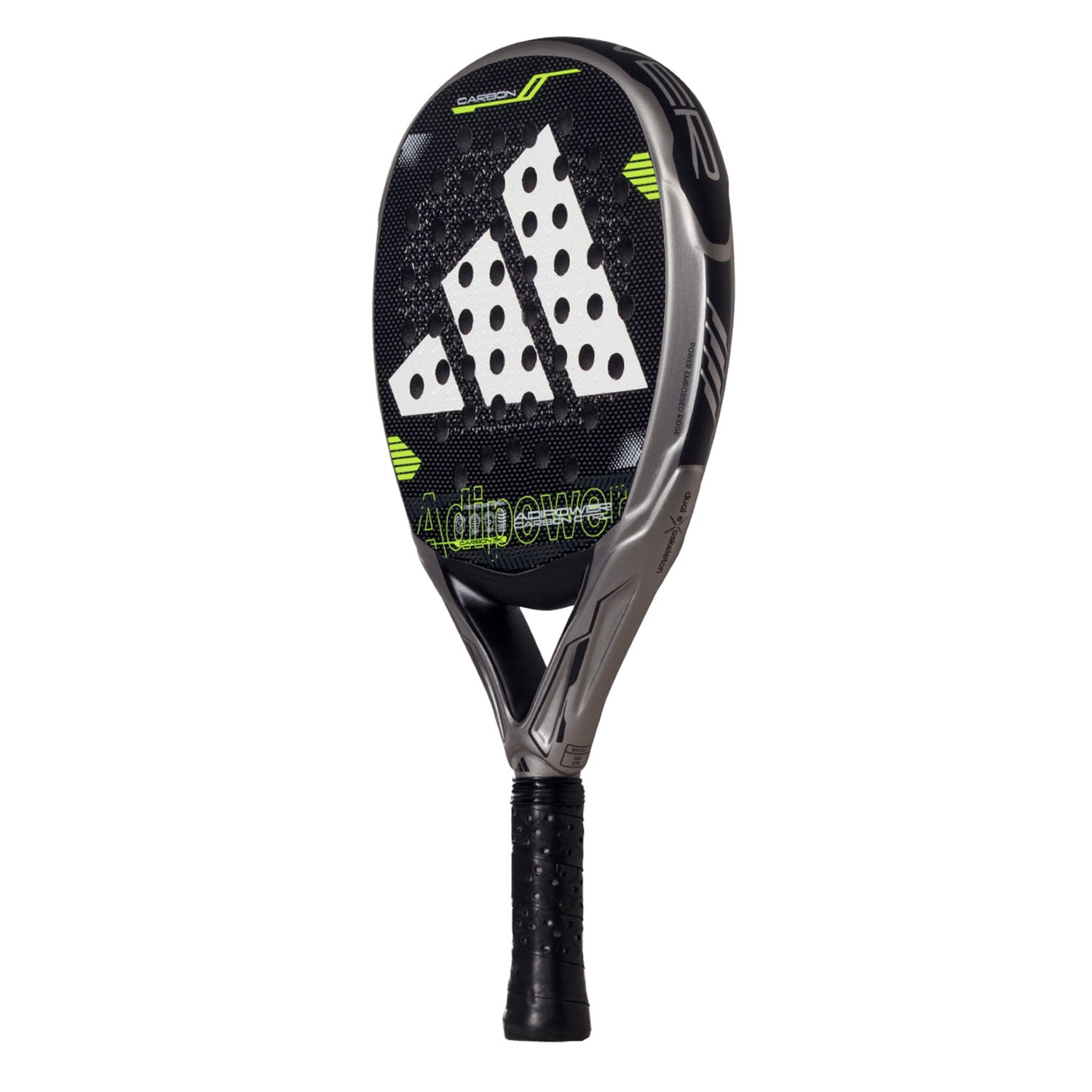Adidas Adipower Carbon Ctrl 3.4 Padel Racket 2025 - Black/Yellow