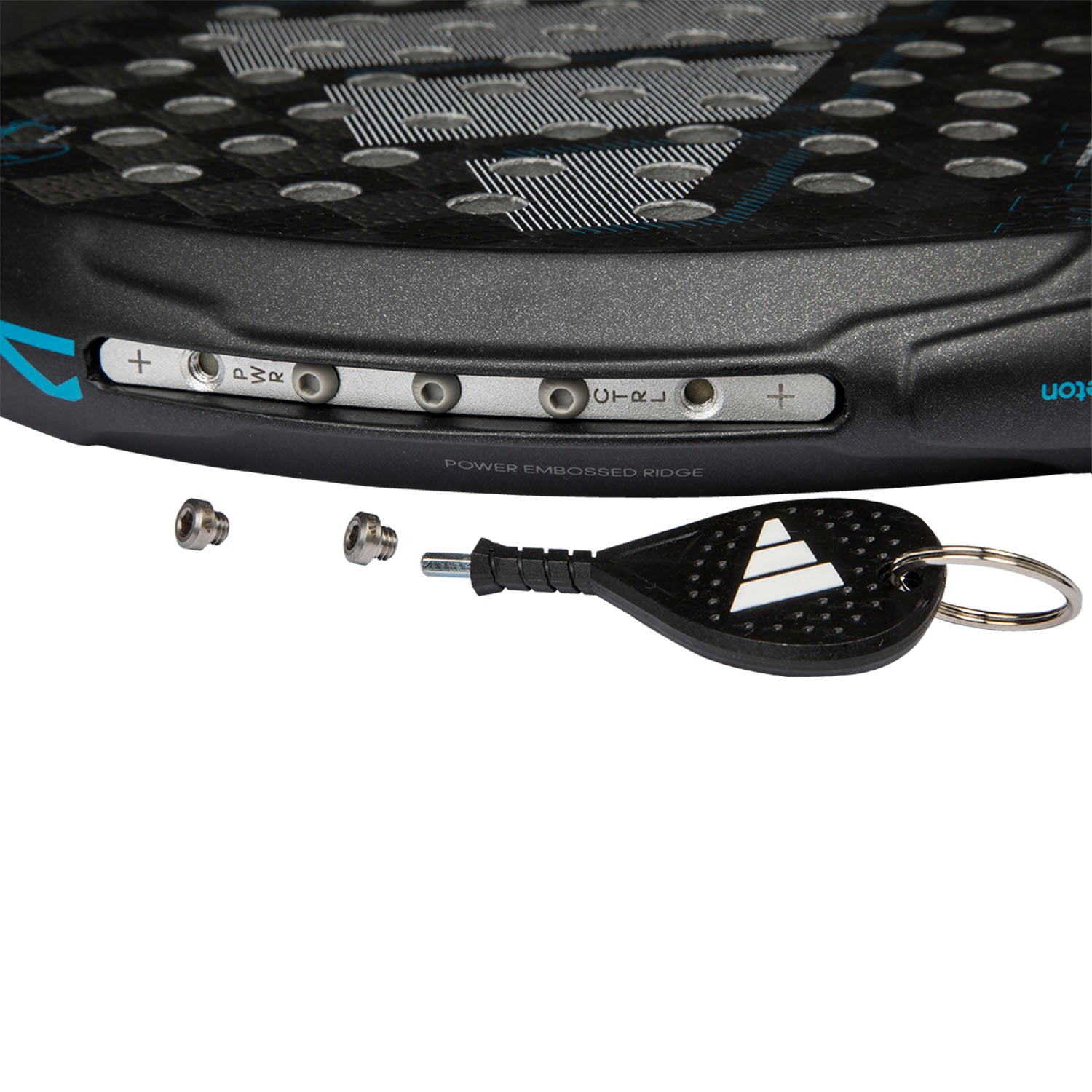 Adidas Adipower Multiweight Ctrl 3.4 Padel Racket 2025 - Black/Blue Padel Adidas