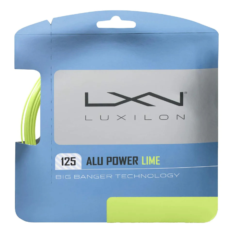 Luxilon Big Banger Alu Power Lime 16L 1.25mm Set