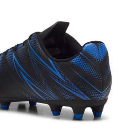 Puma Attacanto FG/AG Football Boots Junior - Puma Black/Silver/Blue shoes Puma