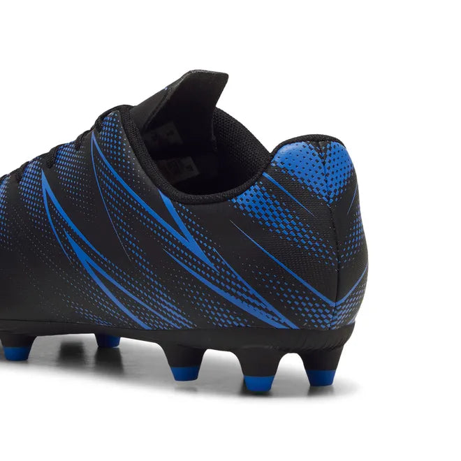 Puma Attacanto FG/AG Football Boots Junior - Puma Black/Silver/Blue shoes Puma