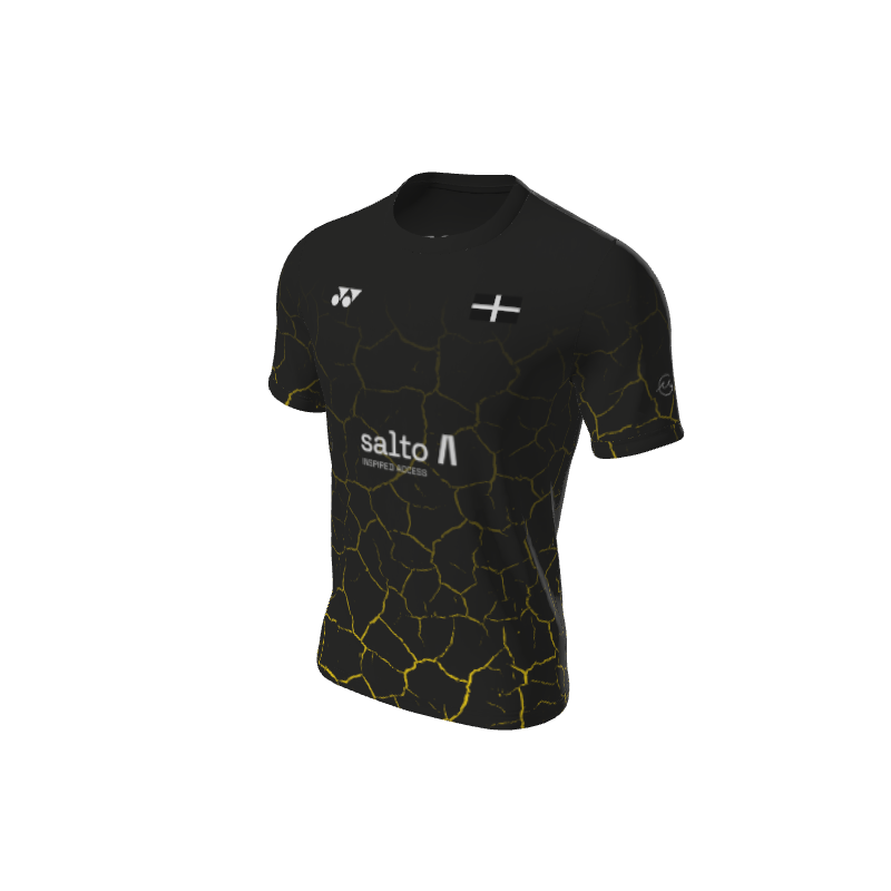 Short Sleeve Tops T016 Quake Yonex Custom Teamwear T Shirt. (x 41) Custom Custom