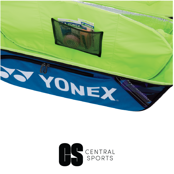 Yonex BA92214EX Pro Wide Open Racket Bag (Fine Blue)