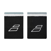 Babolat Terry Jumbo Wristband Unisex - Black/White Black White 10.5 cm Accessories Babolat