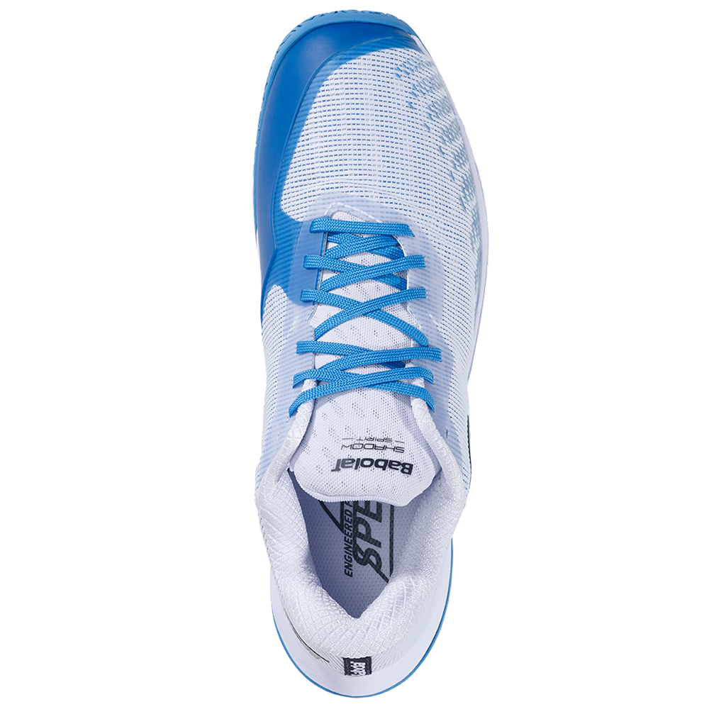 Babolat Shadow Spirit 2 Badminton Shoe Men - White/Blue