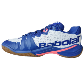 Babolat Shadow 4 Badminton Shoe Men - White/Blue