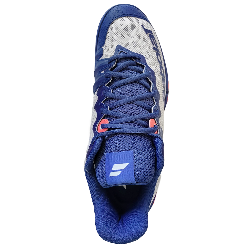Babolat Shadow 4 Badminton Shoe Men - White/Blue