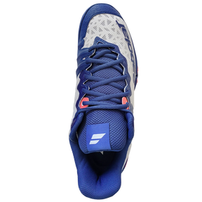 Babolat Shadow 4 Badminton Shoe Men - White/Blue