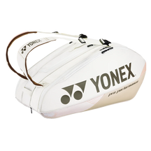 Yonex BA92429EX Pro 9 Racket Bag - Sand Beige Sand Beige 9 Rackets Luggage Yonex