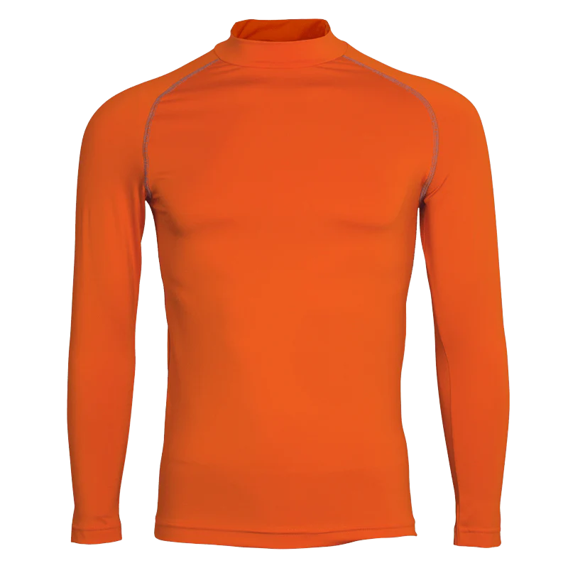 Rhino TRM12 Long Sleeve Baselayer Orange Baselayer Rhino
