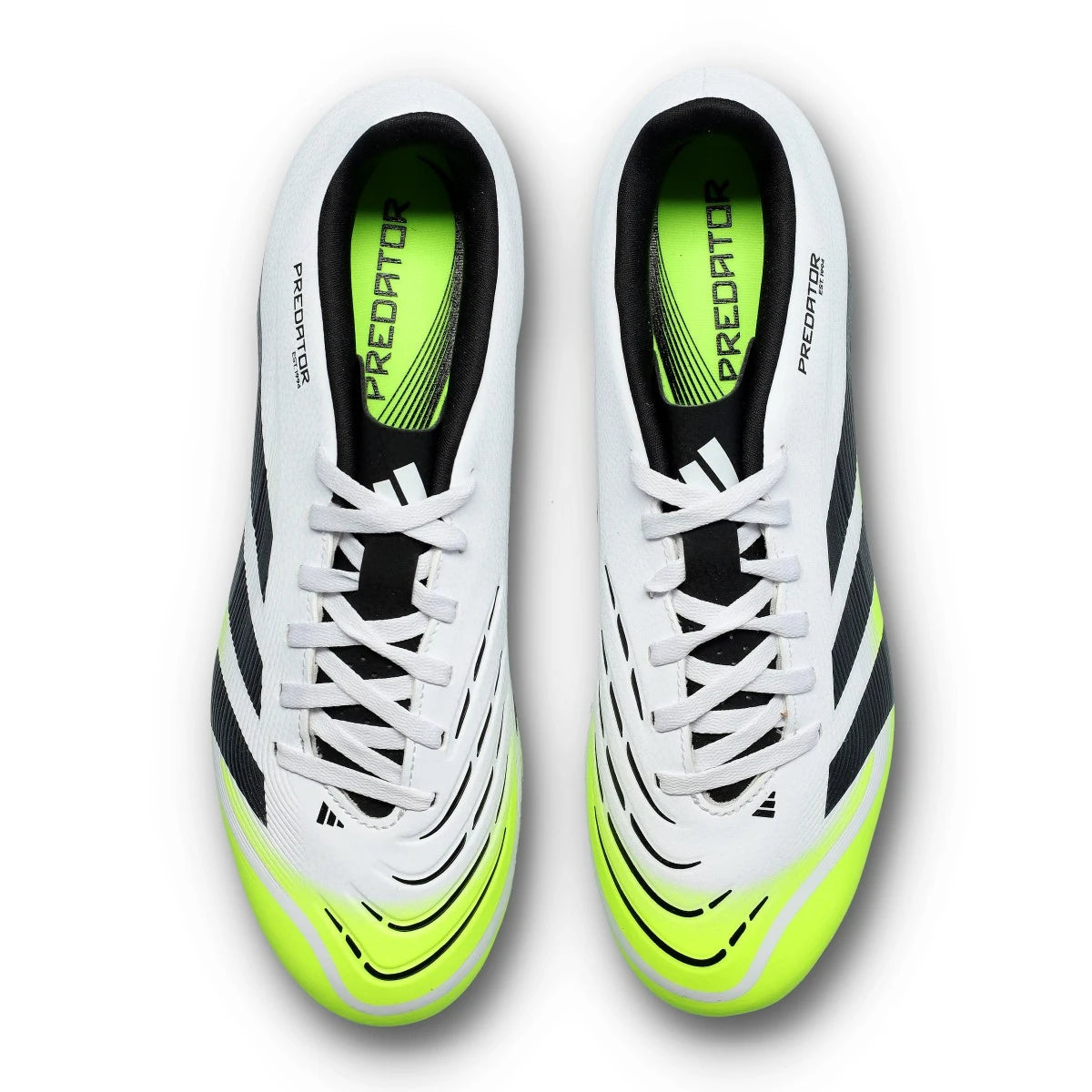 Adidas Predator Club FG/MG Football Boots - White/Lemon