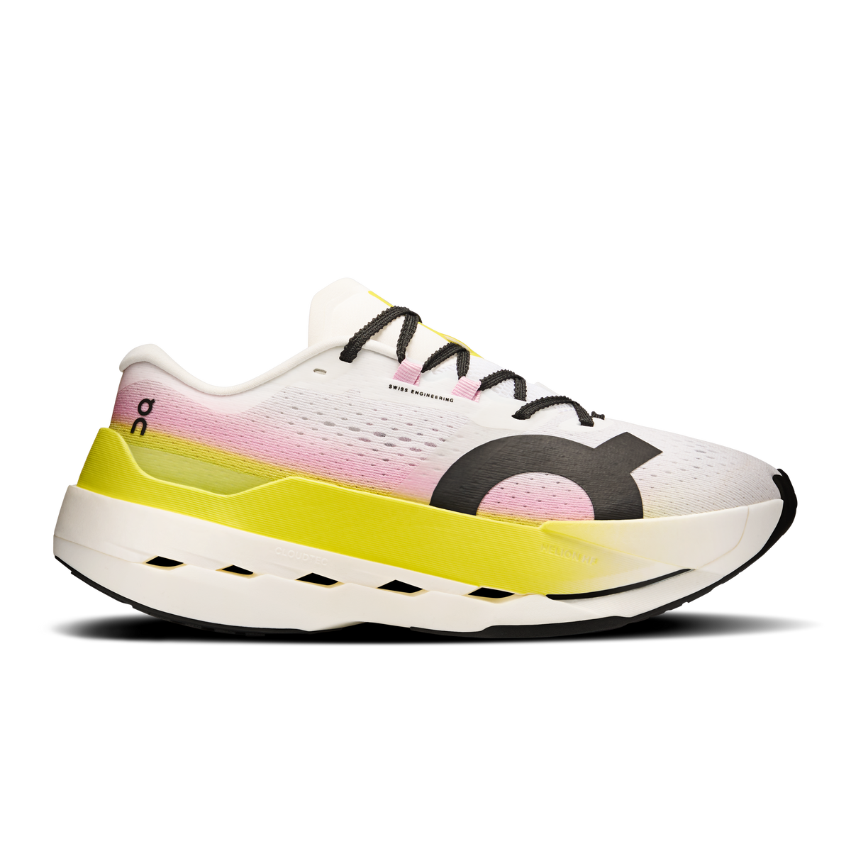 On Running Cloudboom Max Running Shoe Women - White/Yellow