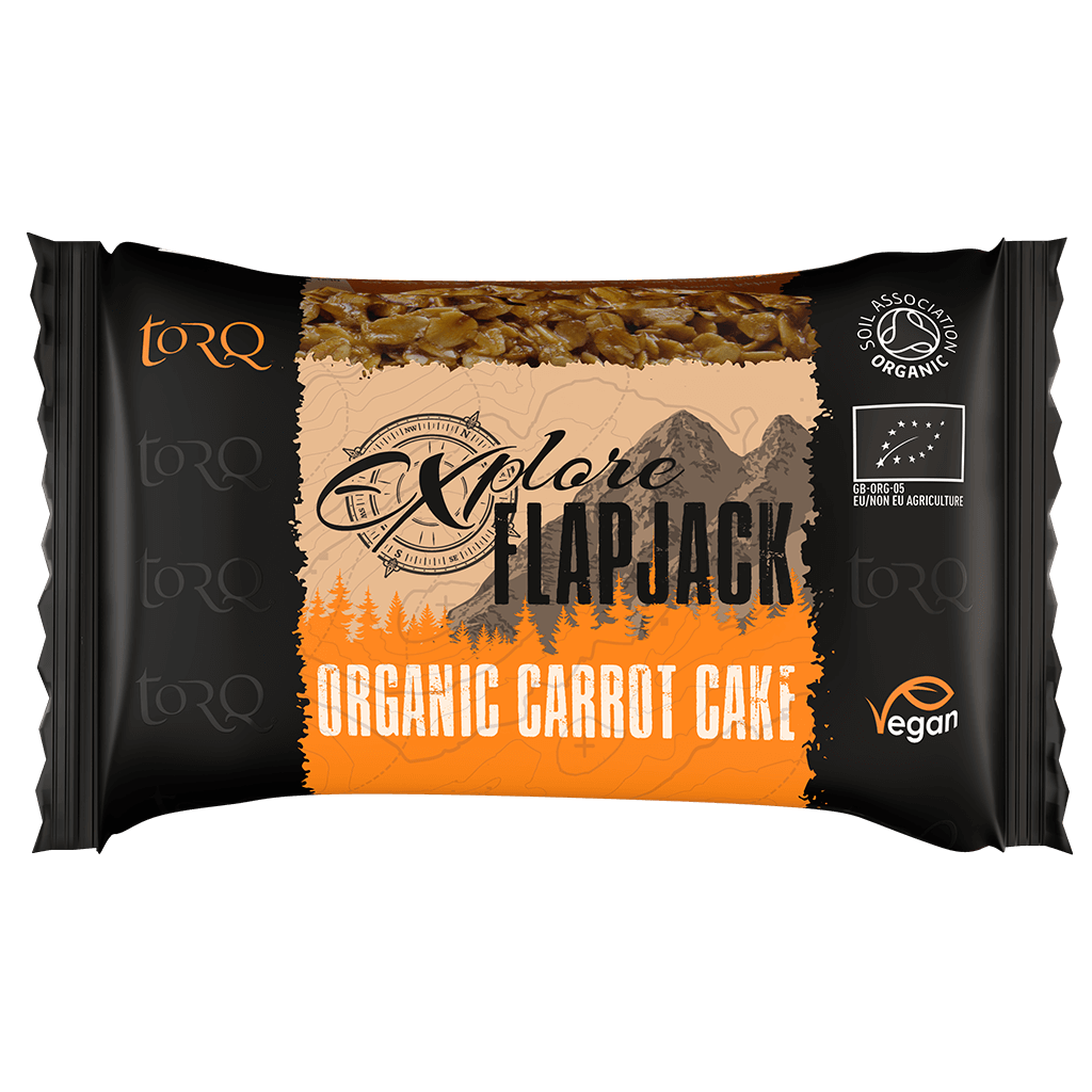 Torq EXPLORE Organic Flapjack (Single) Carrot Cake